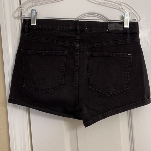 Garage Black RetroHigh Waisted Shorts - Picture 2 of 5